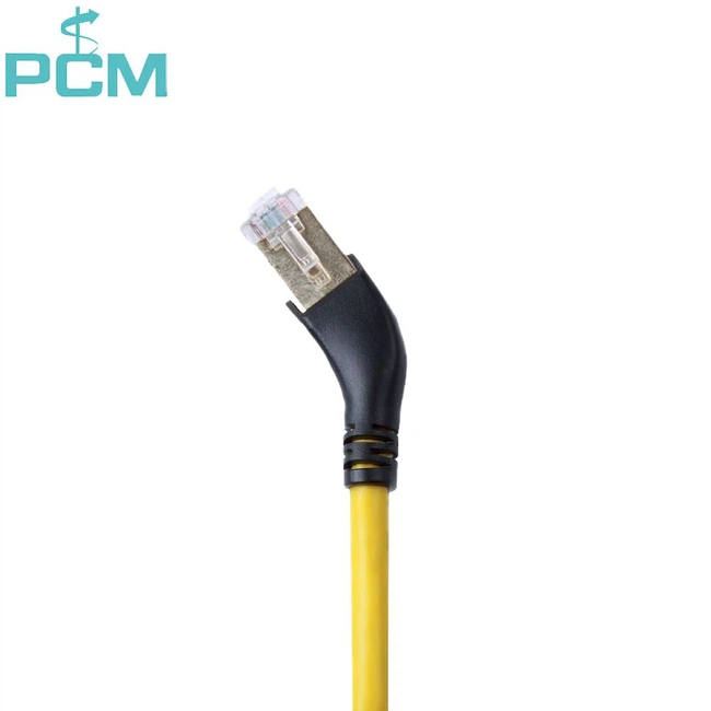product-1-1 we are a manufacturer of CAT5E Shielded 45° RJ45 Patch Cable