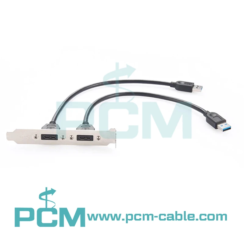 We are a manufacturer of Micro-B to USB-A Panel Mount Cable