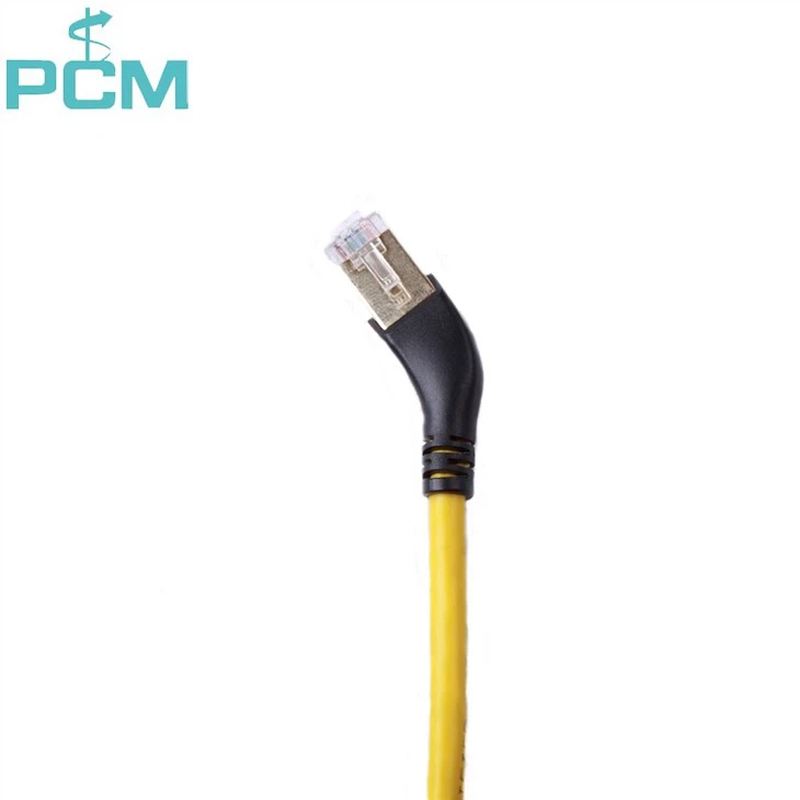 CAT5E Shielded 45° RJ45 Patch Cable