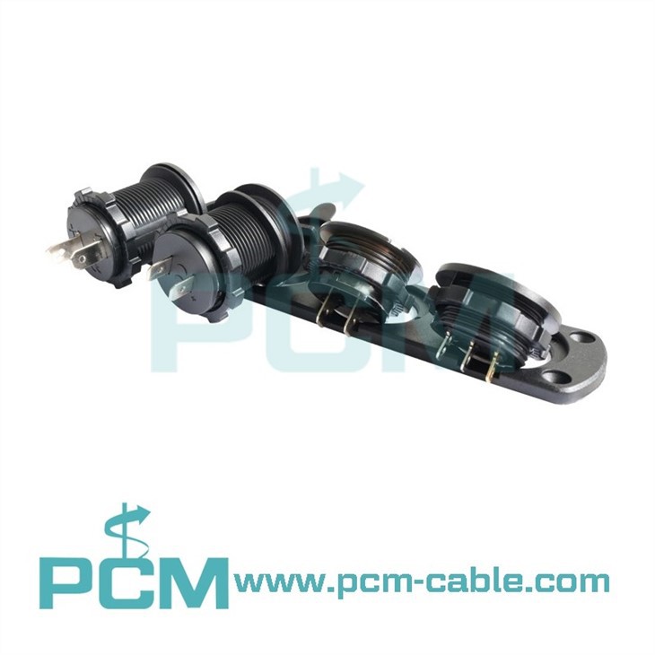 Cigarette Lighter Socket Panel Splitter (5)