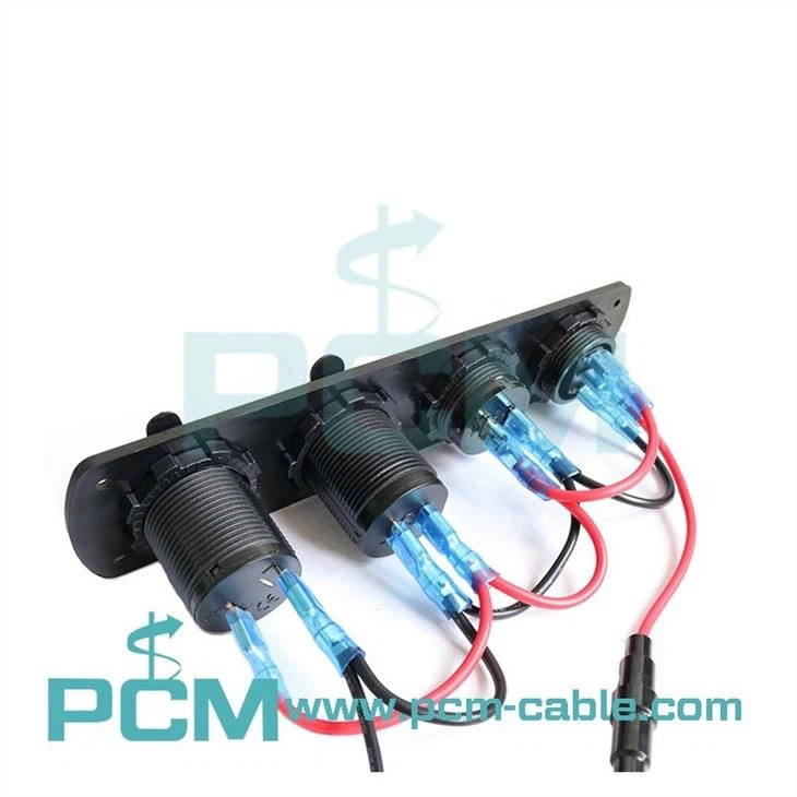 Cigarette Lighter Socket Panel Splitter (7)