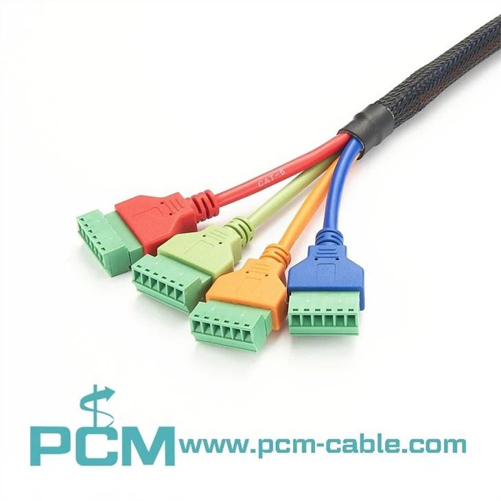 Ethernet RJ45 To Solderless Terminal Block Cable