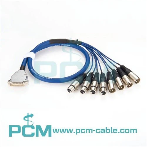DB25 To 4XLR M 4XLR F Tascam kompatibilní kabel