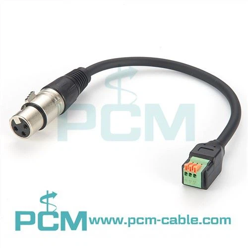 XLR-F Kabel ke svorkovnici