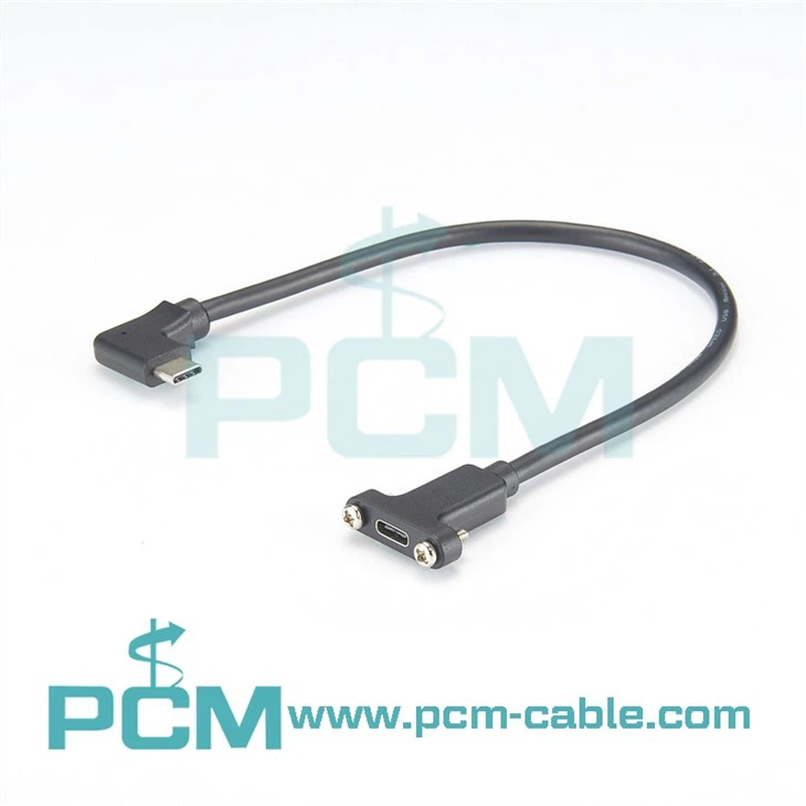 Prodlužovací kabel USB C pro montáž na panel