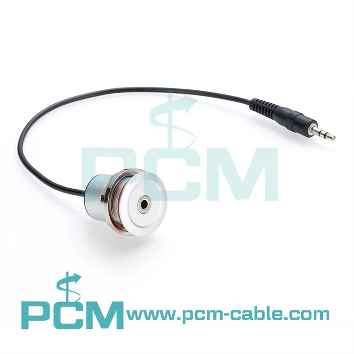 Round Panel Mount connector 3.5mm Screwable