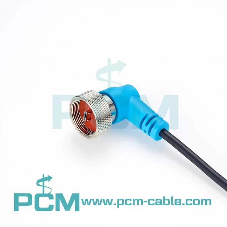 Vodotěsný kabel Micro USB s úhlem 90 stupňů