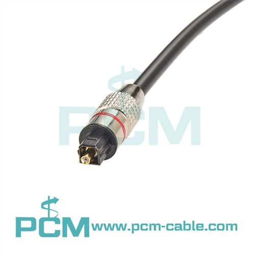 6mm Toslink optický digitální audio kabel s optickým vláknem