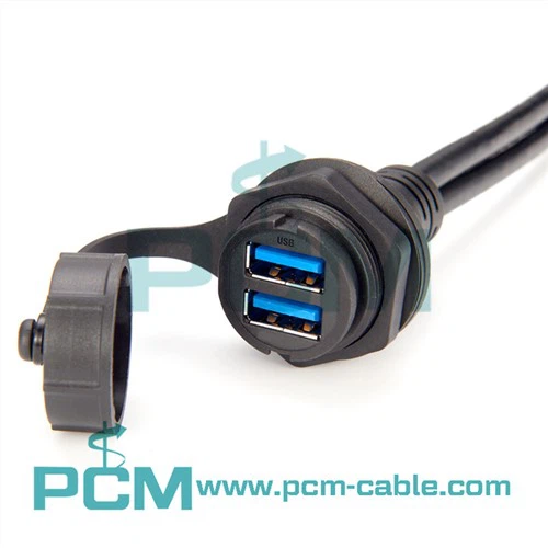 Dvouhlavý kabel USB 3.{2}} Vodotěsný