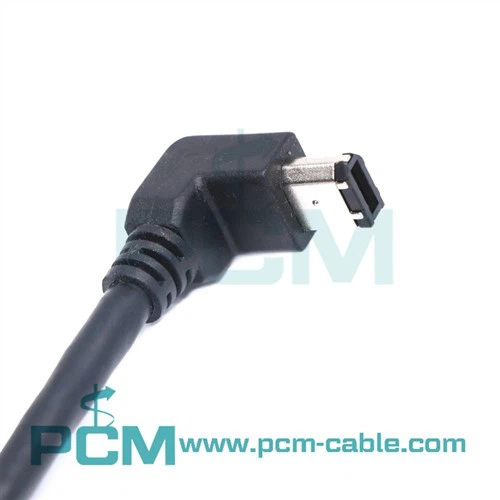 IEEE1394a Firewire 400 6kabel s kolíkovým úhlem dolů vpravo pro Sony iLink