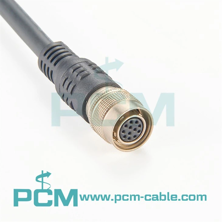 Hirose industrial camera cable assembly
