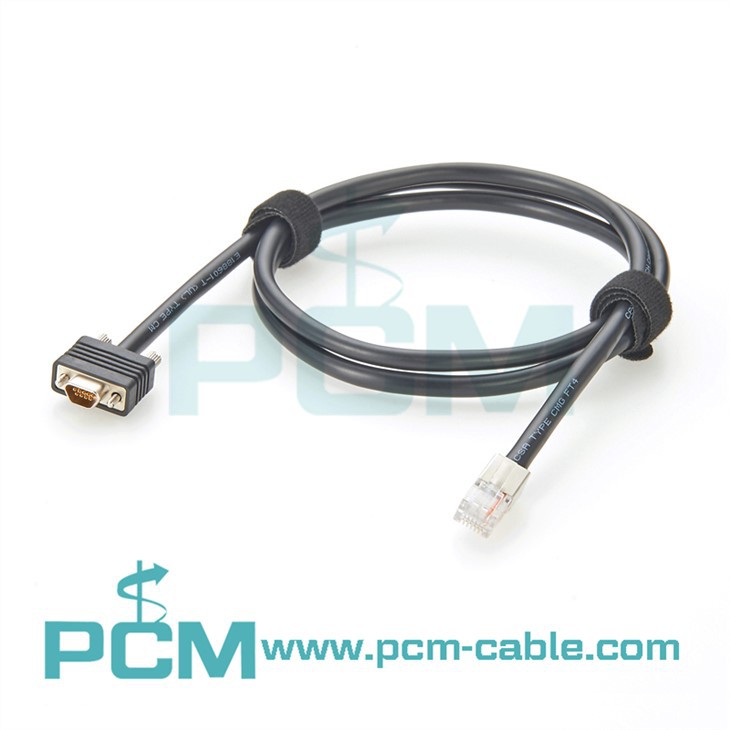 Micro DB9 až RJ12 SPS sériový senzační kabel
