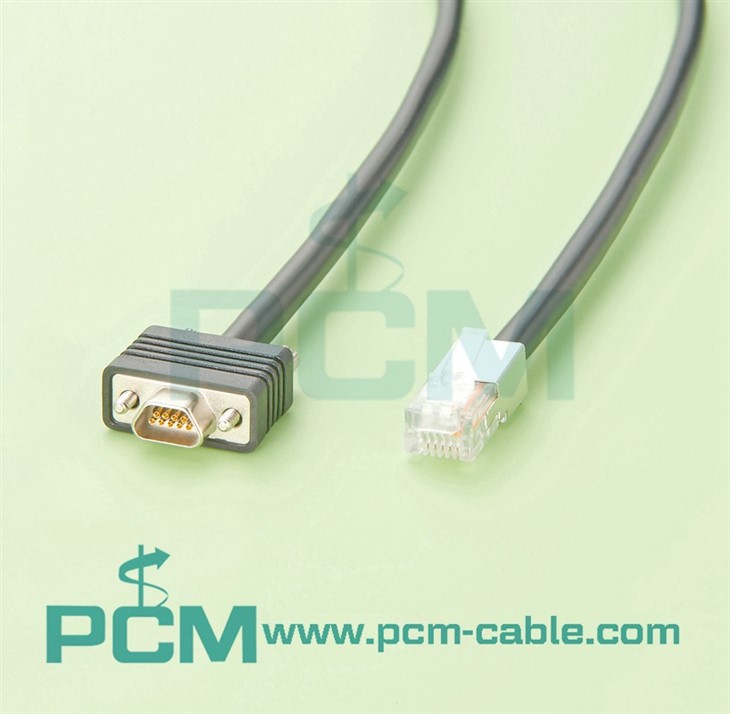 Micro DB9 To RJ12 SPS Serial Sense Cable
