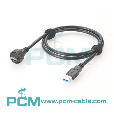 Vodotěsný prodlužovací kabel USB Mini B