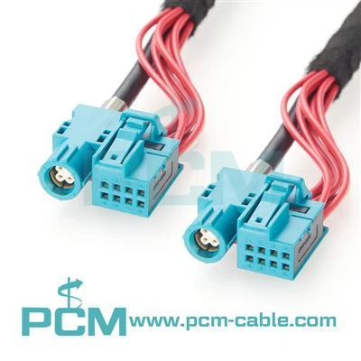 HSD Data a sestavení kabelu napájecího kabelu HSD 4+8 PIN konektor