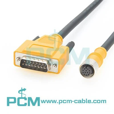 I/O kabel modulu M12 na DB15 pro Cognex In-Sight 2000 7000 9000