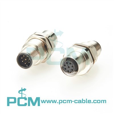 Řídicí skříňka M12 Sensor Acturator Acturator prostřednictvím konektoru