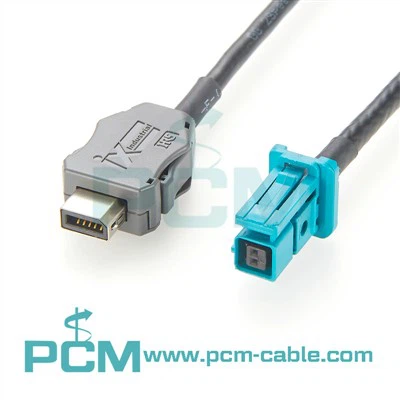 Matenet Female to Ix Industrial Plug Automotive Ethernet Cable