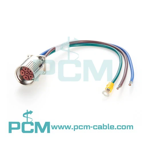 Konektorové kabely M23 pro montáž na panel pro servomotory