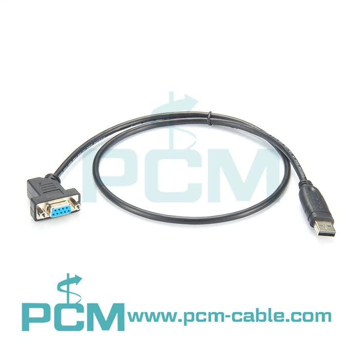 Adaptér USB na sériový 45stupňový úhlový úhel DB9